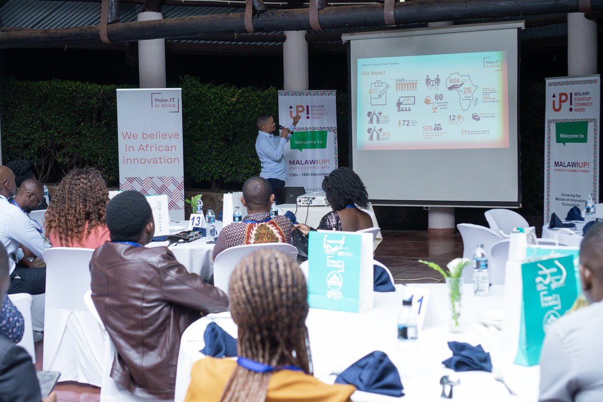 ELivelihoods's tweet image. @mzehub and @Make_IT_Africa hosted the #hubcollab dinner event and the official launch of the MalawiUP! Startup Connect Week and @Make_IT_Africa bringing together various ecosystem stakeholders in Malawi. 

#HubCollab #MwStartupWeek

@Make_IT_Africa