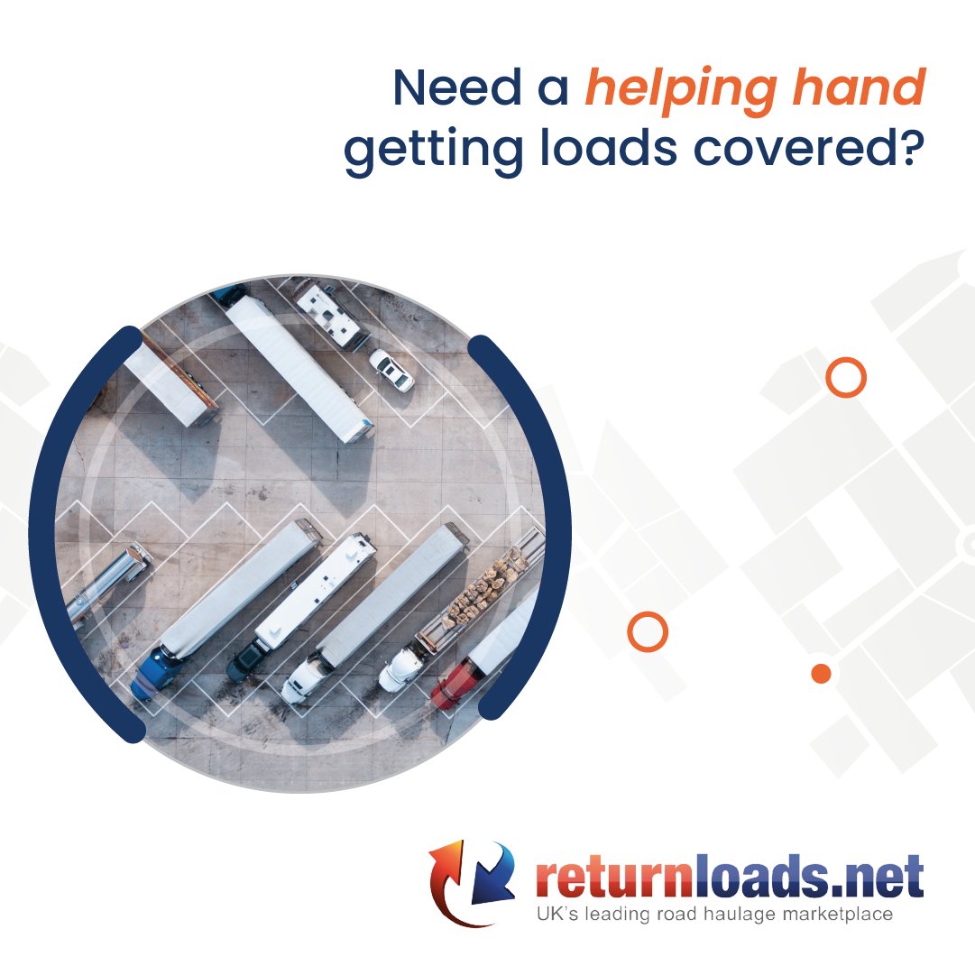 The days of time wasted ringing haulage companies to find more work, are over. Now, the work can come to you with our intuitive freight exchange, Returnloads. Request a demo today. hubs.ly/Q01t7D9K0

#Returnloads #UKHaulage
