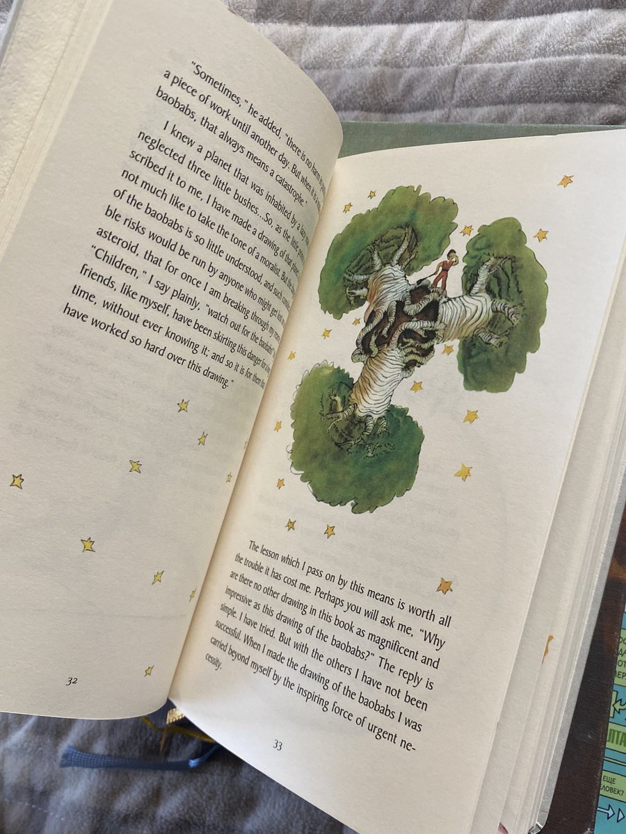 My friend gifted me this cute book) a little prince✨ Have you read??))