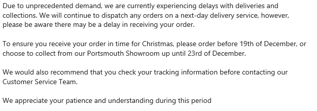 Please click here to view current delays in your area. 
hubs.ly/Q01vQtrv0