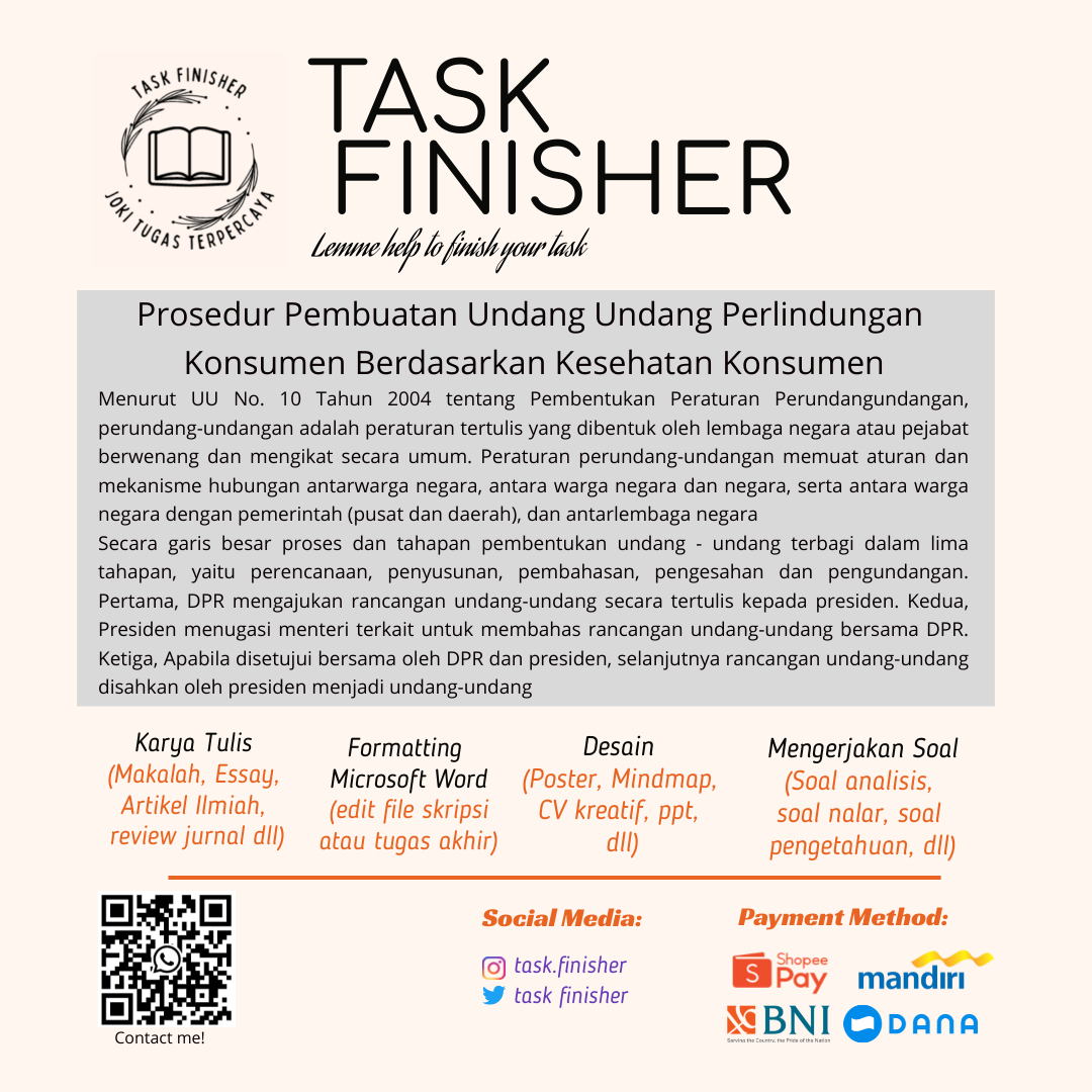 task_clear's tweet photo. Open joki tugas ya...
langsung hubungi WhatsApp ini aja untuk order: https://t.co/Yu7B8VhhjR
senang bisa membantu;)
#jokitugas #zonauang #joki #jokitugaskuliah #jokitugassekolah https://t.co/zDZNool9Mz
