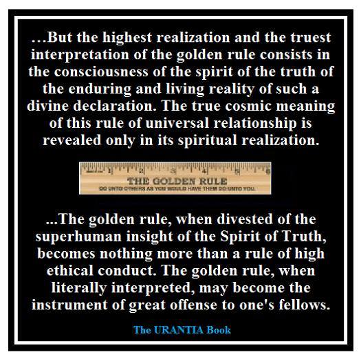 UrantiaChurch's tweet photo. #GoldenRule #SpiritofTruth #UrantiaBook #Truthbook https://t.co/xMQzQurUSJ