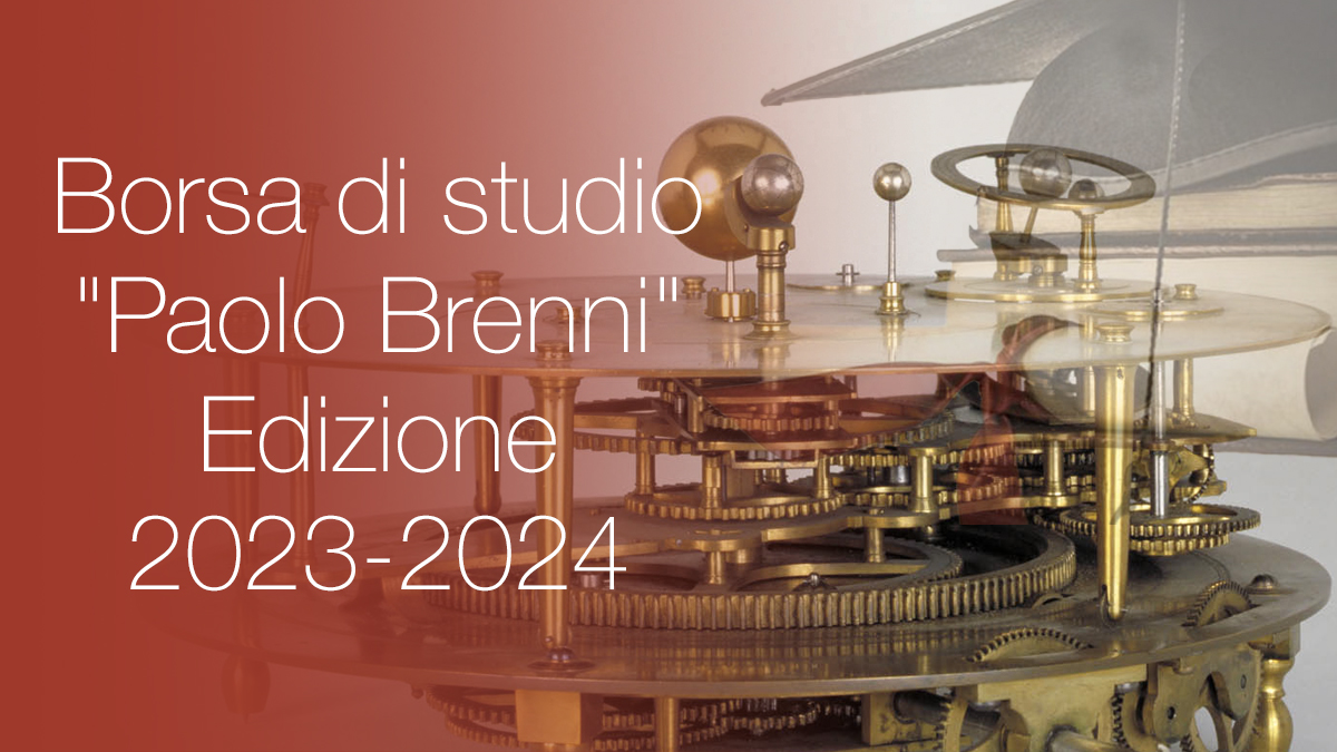 museogalileo's tweet photo. 📣Il Museo Galileo bandisce una #borsadistudio biennale in ricordo di Paolo Brenni (1954-2021), per neo-addottorati in discipline #umanistiche e #scientifiche.
Scadenza ➡ 14 marzo 2023.
📚 Link al bando 👉 https://t.co/3erBvD1s3I https://t.co/QrRKK7WycJ