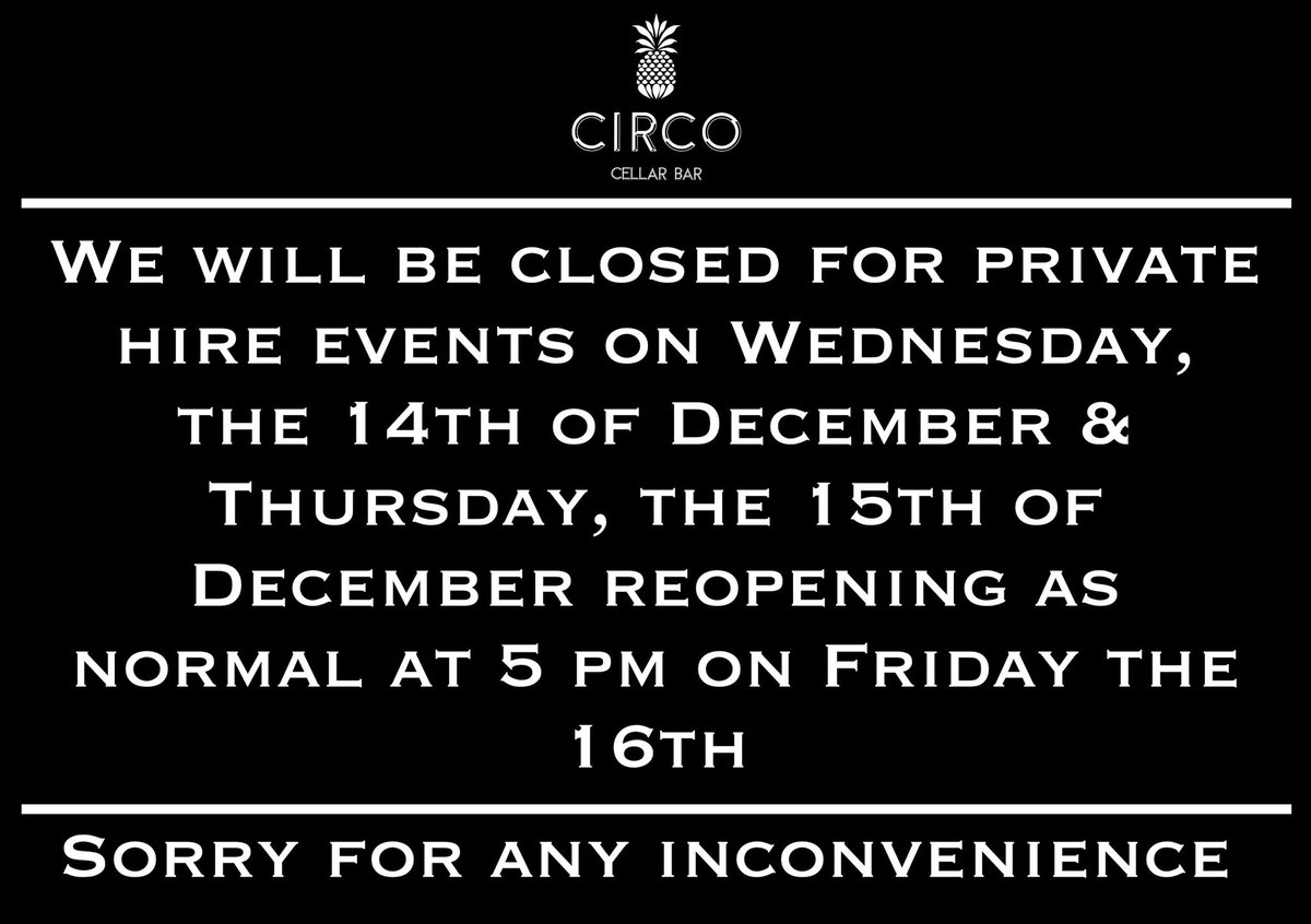 Circo - Cellar Bar (@circobarbath) on Twitter photo 
