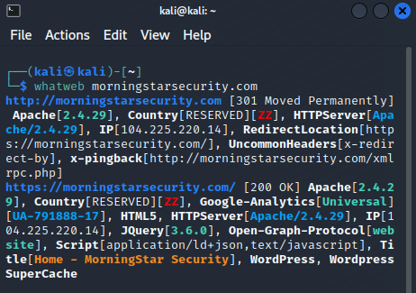 DailyOsint's tweet photo. If you need a website tech identifier,

This handy #tool, #whatweb, allows you to recognize web technologies, including CMSes, JavaScript libraries, web servers, etc.

https://t.co/7SP9jBMzsQ

@urbanadventur3r

#OSINT #intelligence #ThreatIntel #reconnaissance  #cybersecurity https://t.co/iyKLJEVmUx