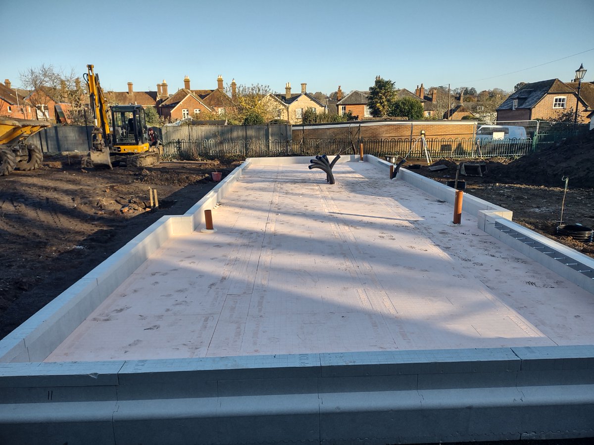 A small Isoquick install from last week at Beaucroft School in Wimborne Dorset. After a cold start is was an otherwise straight forward install all complete by lunchtime.

#ISOQUICK #BuildHomesBetter #InsulatingFoundation #SustainableConstruction