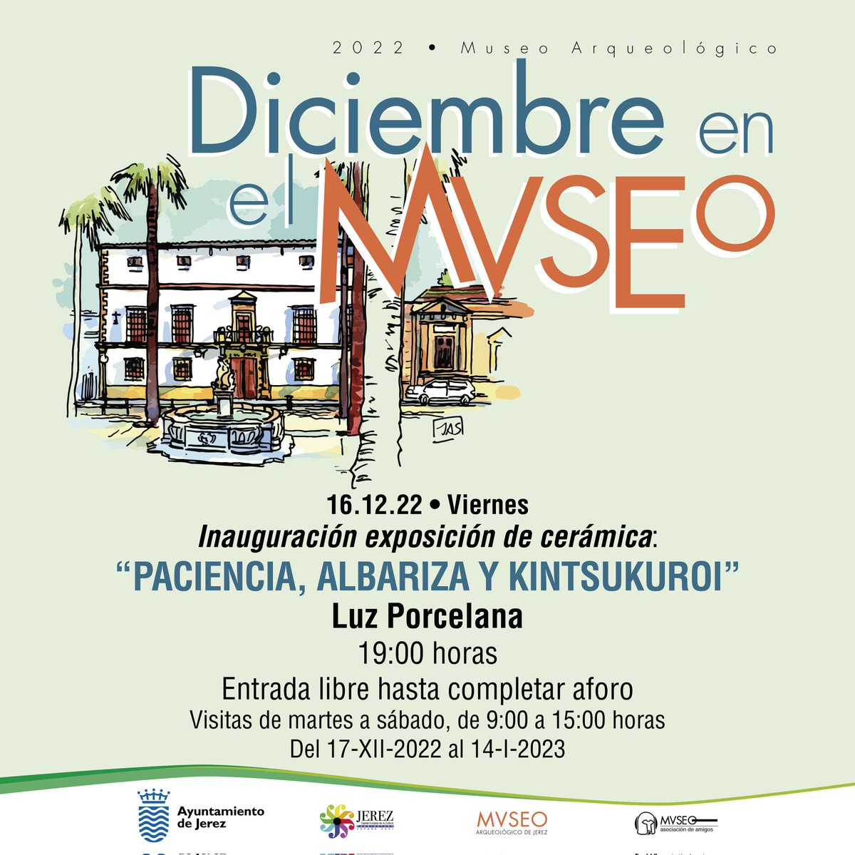 ESTE VIERNES VENTE AL MUSEO!!! INAUGURACIÓN DE LA EXPOSICIÓN DE CERÁMICA "PACIENCIA, ALBARIZA Y KINTSIKUROI" LUZ PORCELANA!!!