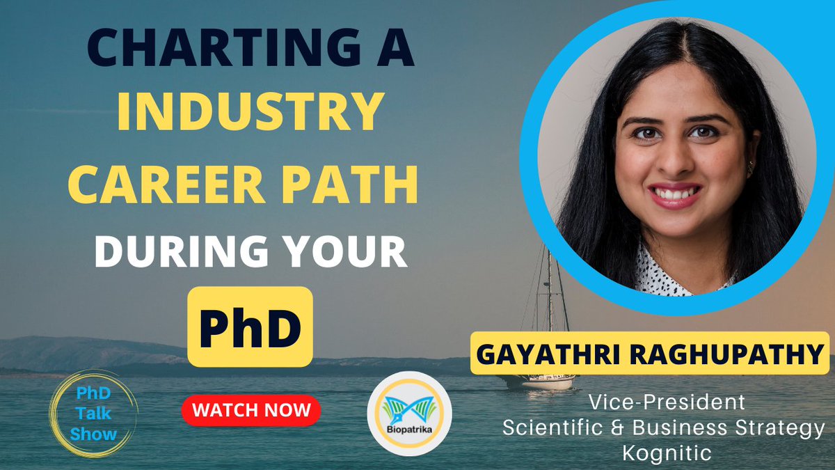 biopatrika's tweet photo. #Alert #newvideo #YouTube #phdtalkshow #biopatrika
Are you currently working in academia, or a researcher thinking of a career move away from the world of academia?
Are you interested in Scientific and Business Strategy? https://t.co/qqAPPRJDhQ