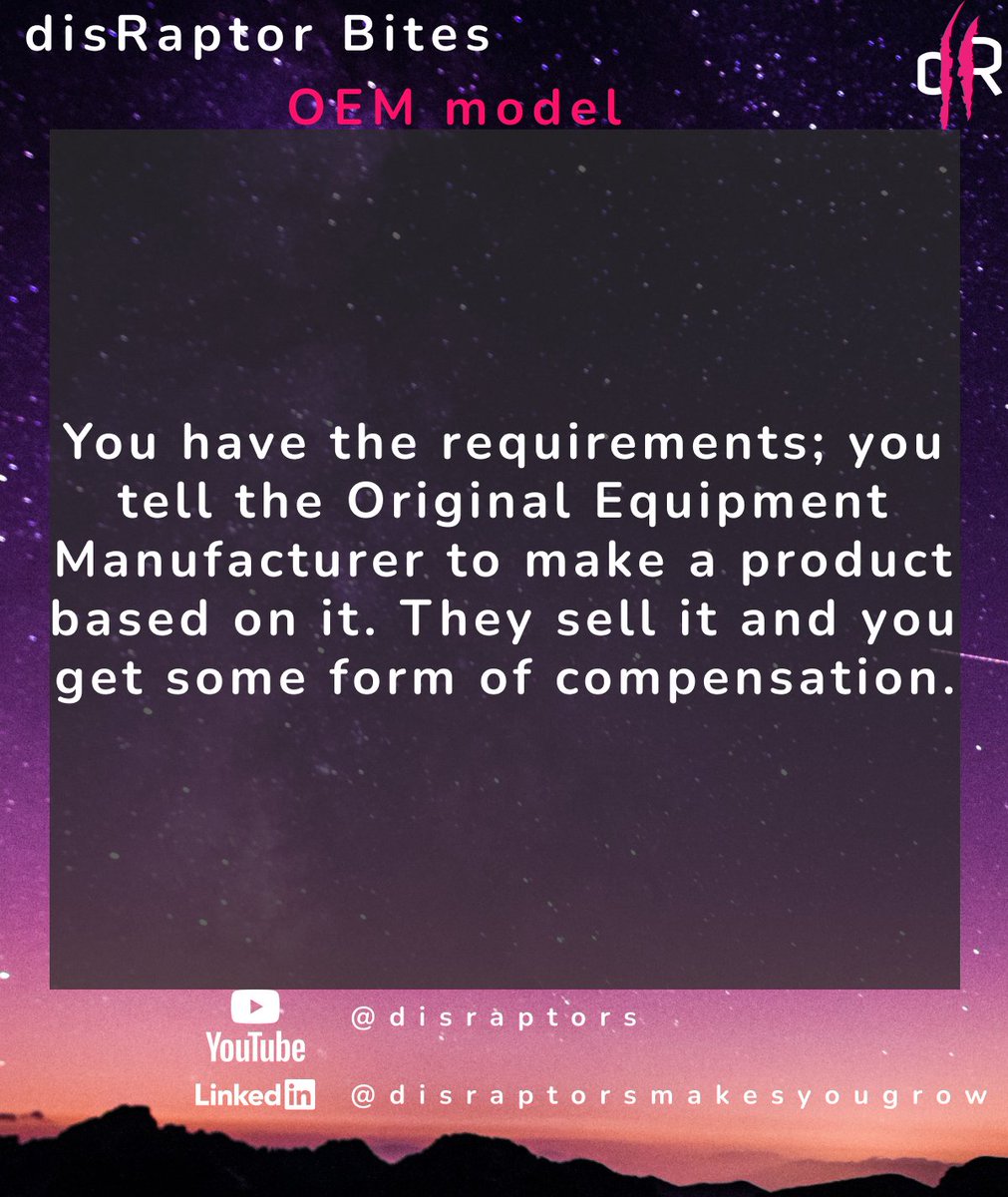 Working with an OEM may not be the best decision for startups, but you should know about it too.

More on this topic in our book: Lean Hardware Startup --> a.co/d/1EashHW

#startup
#leanhardwarestartup
#leanstartup
#manufacturing
#production
#hardwarestartup
#hardware