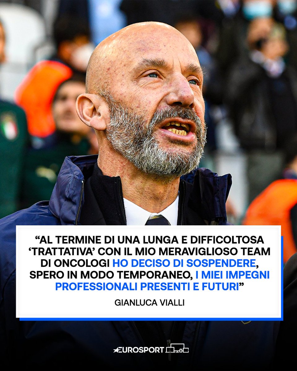 Eurosport_IT's tweet photo. Forza Gianluca 💙

#Vialli https://t.co/0sx7cFqQ2X