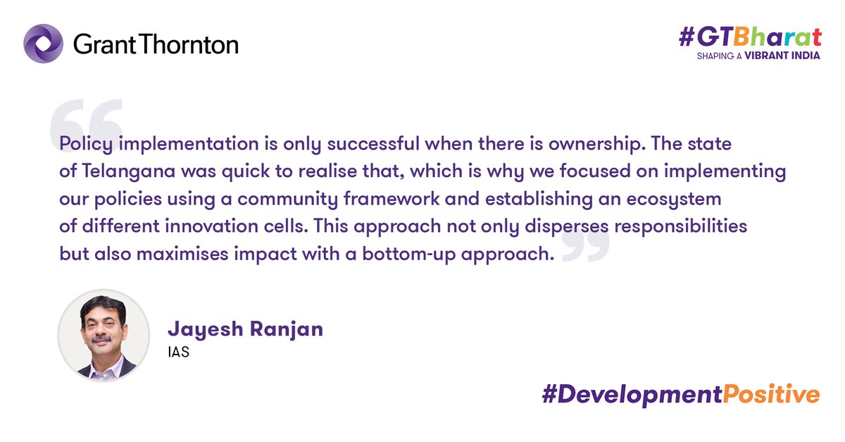 GrantThorntonIN's tweet photo. At #GTBharat, we aim to shape an ecosystem of skilled professionals equipped to create a meaningful and sustainable impact. #DevelopmentPositive crusade empowers our team to learn from industry stalwarts. https://t.co/RdMKQaKx1T