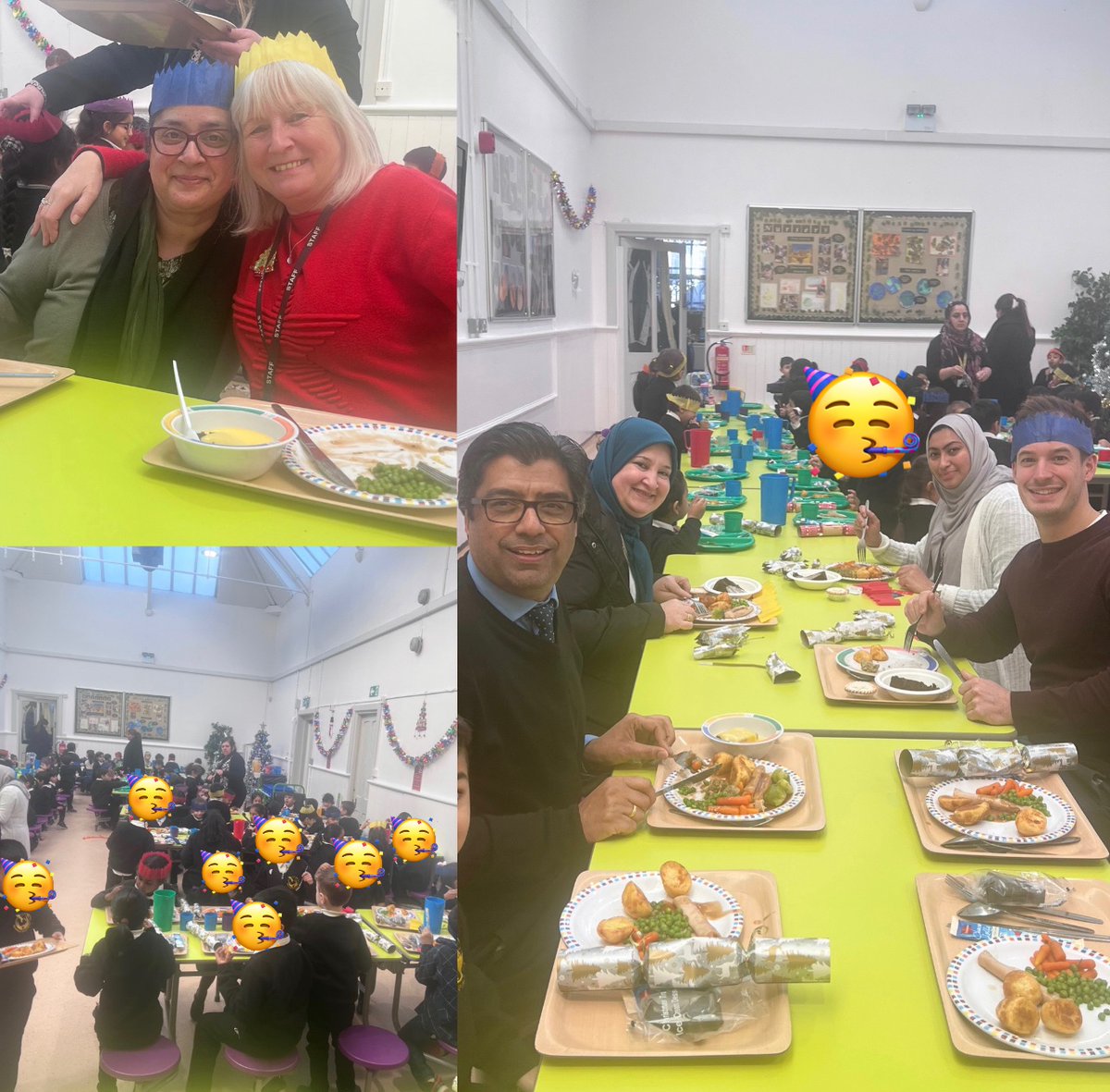MarshfieldPS's tweet photo. Weโre feeling very festive here at Marshfield. A big thank you to our fantastic catering team and Mrs White for producing such a delicious meal! ๐คฉ๐#Respect #FundamentalBritishValues https://t.co/OKd0qFuWn2