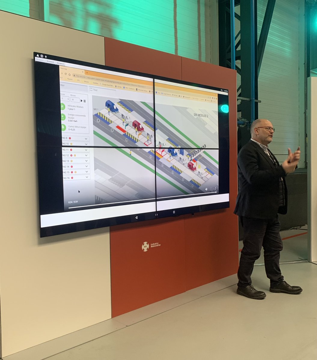 Hier, l'AIF a eu l'honneur de pouvoir convier une soixantaine de personnes sur le site Renault Flins pour découvrir comment <a href="/renaultgroup/">Renault Group</a> visualise et synchronise le fonctionnement de l’ensemble de ses usines et de sa chaîne logistique en temps réel. 
#metaverse #industriedufutur