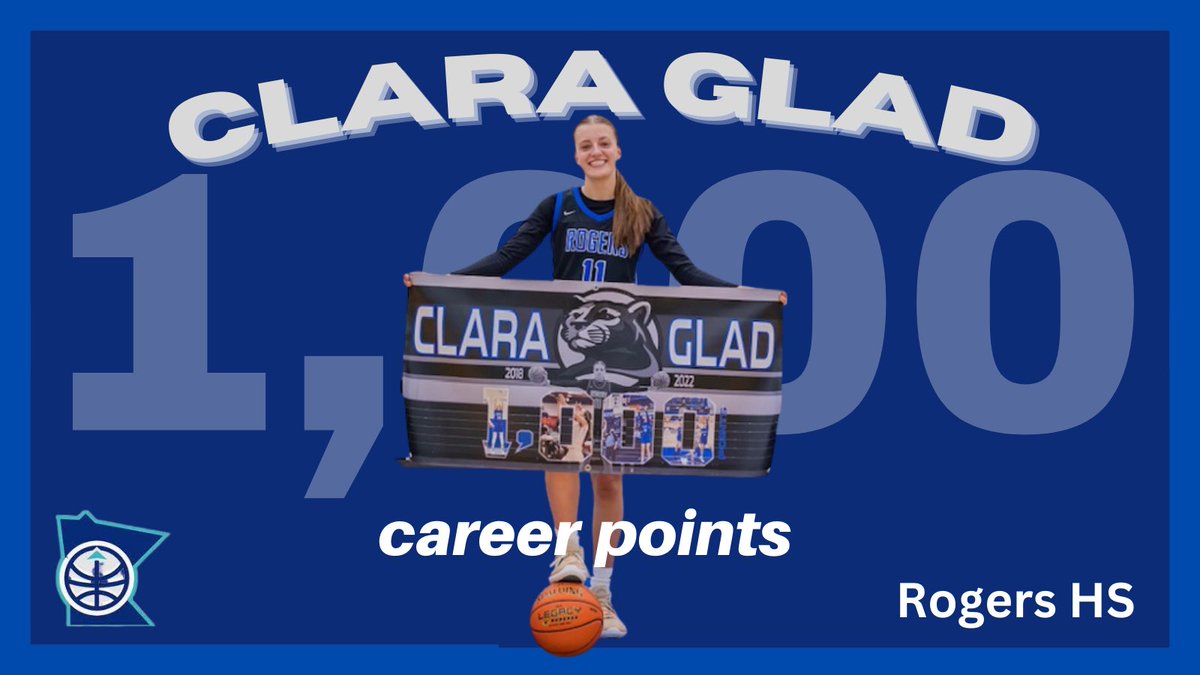 Congratulations ⁦<a href="/_claraglad/">Clara Glad</a>⁩ on reaching the 1,000 career point milestone! #ntfam