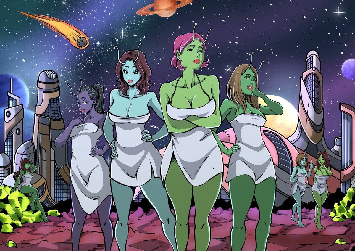 Amai Aliens | CNFT tweet media