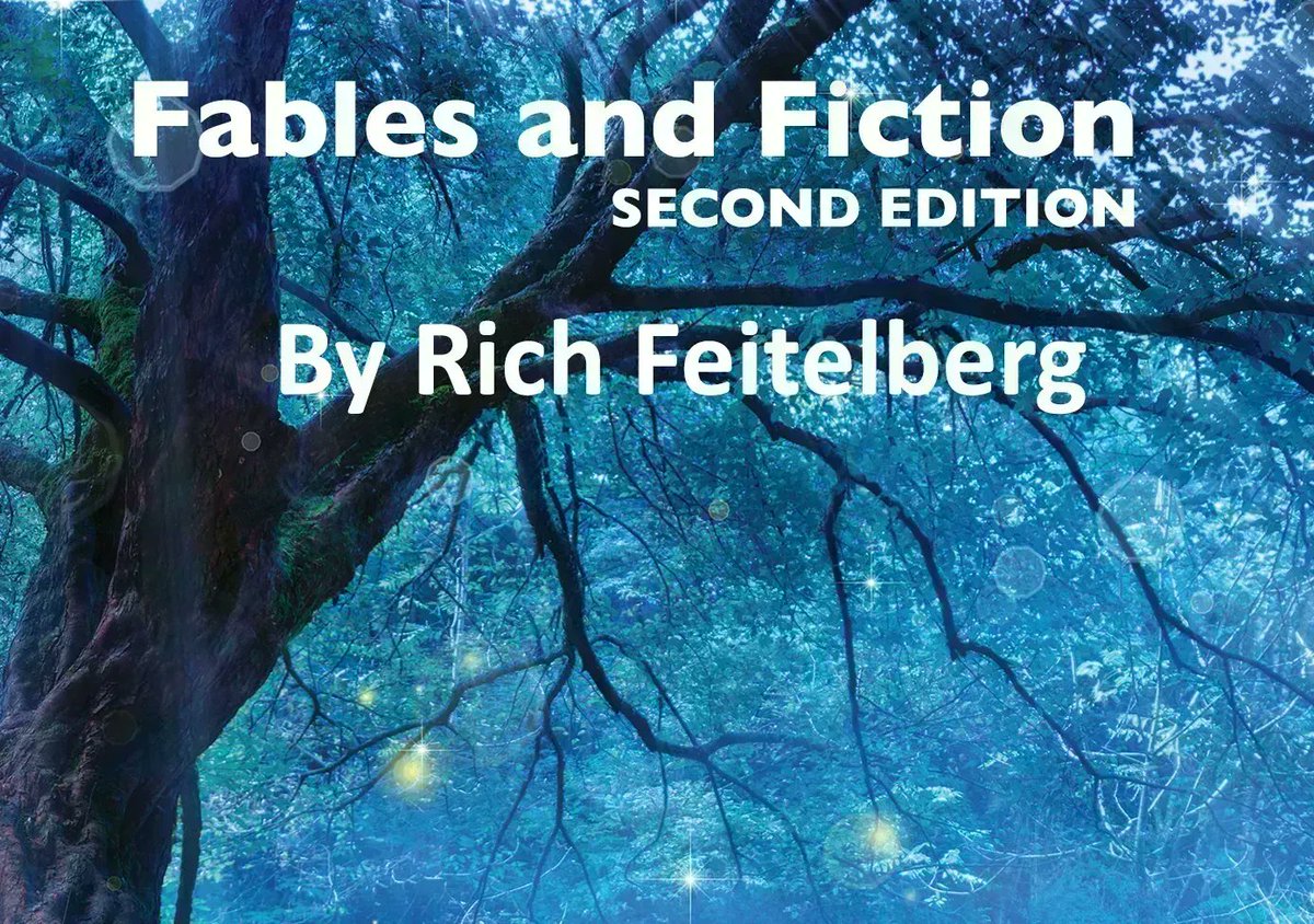 feitelberg's tweet photo. Fables and Fiction collects eleven fables, fairy tales, and short fiction. From the Karma Fairy, which explains why karma is important to Quantum which shows math can be magic. For other stories read Fables and Fiction. #reading #booklover #reader #shortstories #fantasy #amazon https://t.co/J6pNEyRgww