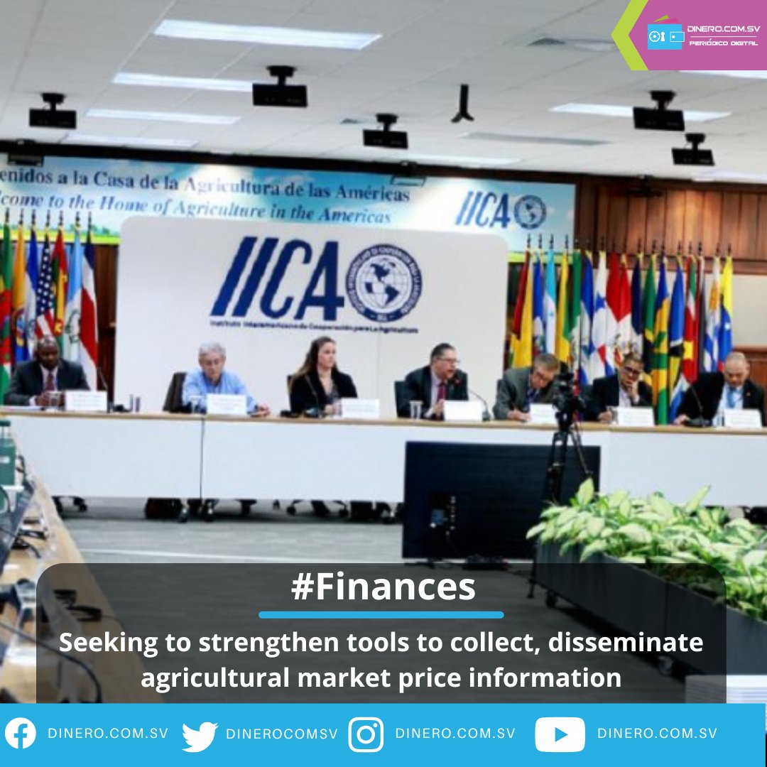 dinerocomsv's tweet photo. #Finances Seeking to strengthen tools to collect, disseminate agricultural market price information @iica_sv
Read it here: https://t.co/h6DtzSGEBf
#agriculturalmarketprice #information #OIMA #IICA https://t.co/yHFMtylCtn