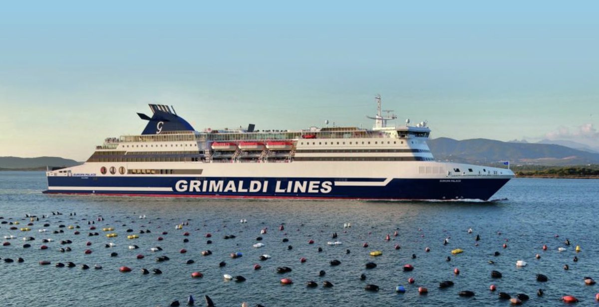 AiSmartProject's tweet photo. ๐ Grimaldi, the most important ship of the group at the port of Brindisi: enhanced line for Igoumenitsa-Patras | @LaGazzettaWeb
๐ง Read the news on the website https://t.co/qICClUSooU
@Interreggr_it #GreeceItaly #Interregproject #EUproject https://t.co/tRRQcJTWz1