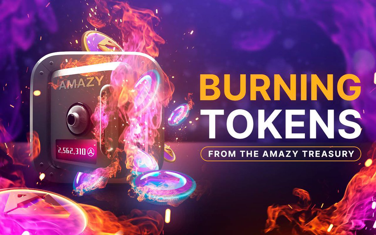 🔥 We're burning over 5 million $AZY and $AMT tokens from AMAZY's treasury! On December 16, we will burn over 3 million $AMT tokens and over 2.5 million $AZY accumulated in the AMAZY treasury! The amount of tokens is equivalent to $237.5K! 💥 #AMAZY