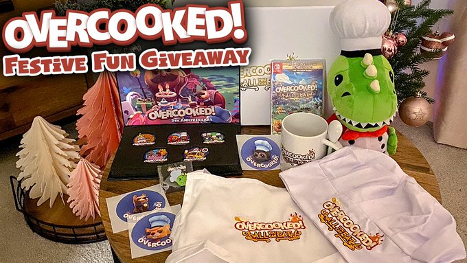 ppggnaarea's tweet image. Imagina zerar a vida e ganhar um desses kits !

Win @Overcookedgame merchandise by using #OvercookedFestiveFun with your favourite Overcooked moment 🍔

🎶 Two Runners up will receive the Overcooked! The Kingdom Tour Vinyl

gleam.io/b6v79/overcook… #OvercookedFestiveFun