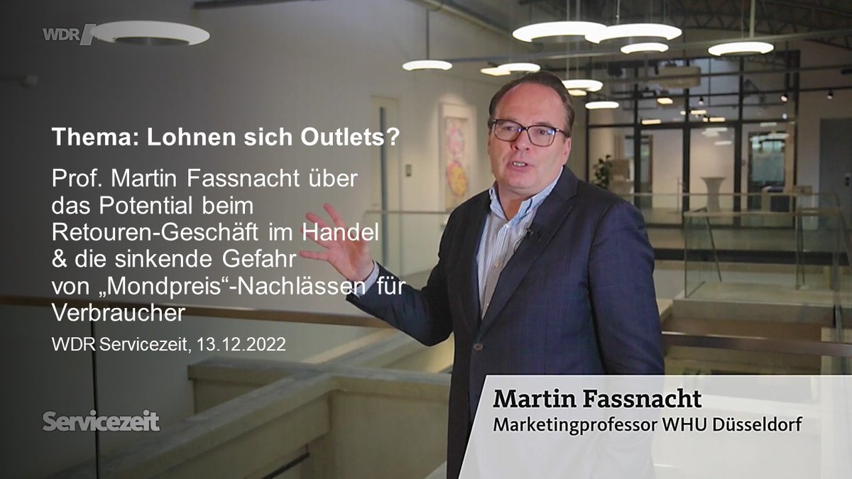 More #outlet stores in 1A inner center locations // A profitable business with #returns for #retail // Threat of 'moon price' #discounts for #consumers diminishes with digital price transparency & power of public shitstorms // Thx to 📺 @WDR Servicezeit ardmediathek.de/video/servicez…
