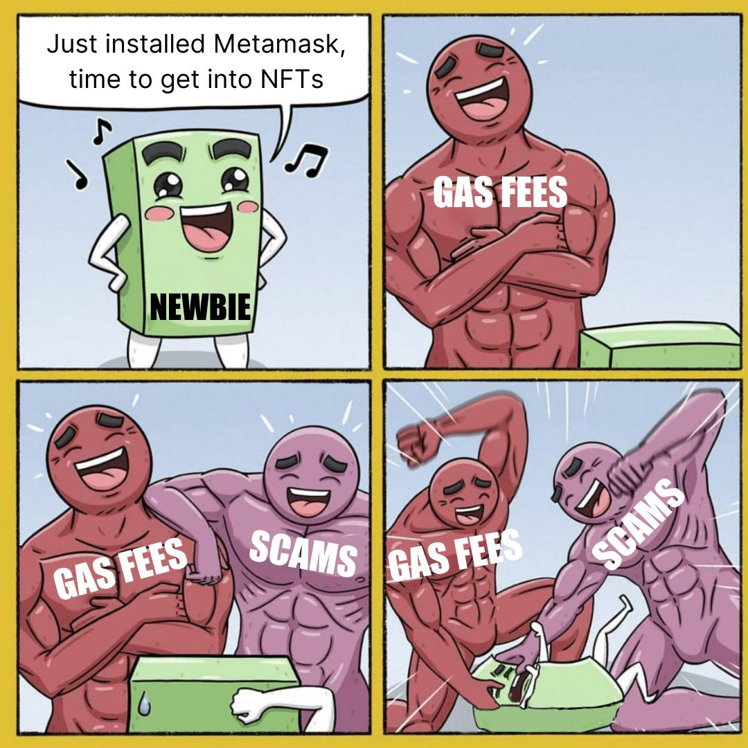 The NFT world right now...

...sad but true...

#scam #BNB #BSC #NFT #NFTCommunity #NFTCollections