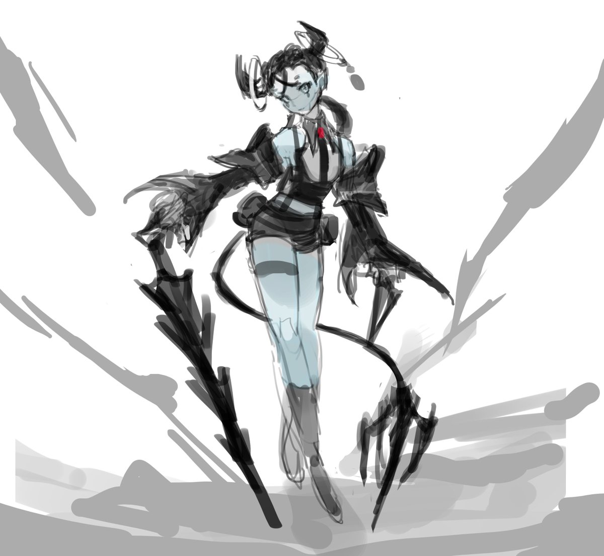 「러프 」|춥のイラスト