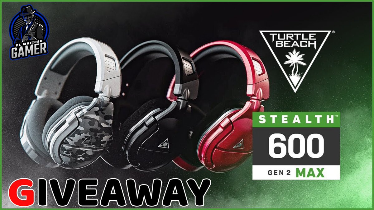 ElMafiosoGamer's tweet photo. It's that time again... So here's your chance to win a Stealth 600 Max to enter you must:
*Follow @TurtleBeach
*Follow @Roccat
*Follow @ElMafiosoGamer
*RT this tweet 
Will announce the winner on the 26 of December 2022 

Valid only in USA, Canada and Puerto Rico https://t.co/gYzjTXWJWK