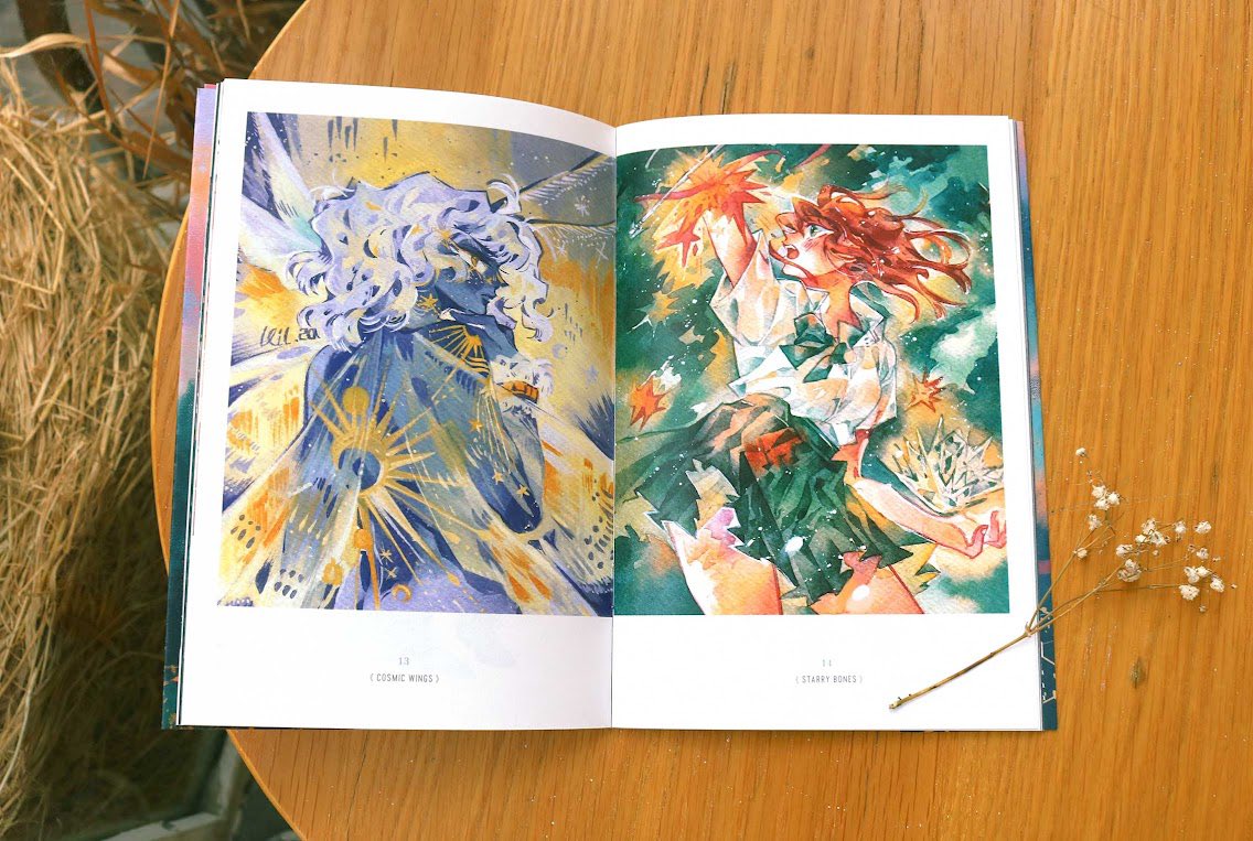 A few preview photos of the zine for those interested ๐ฅฐ๐ฅฐ As usual all orders above $70 are eligible for a mini original as bonus!