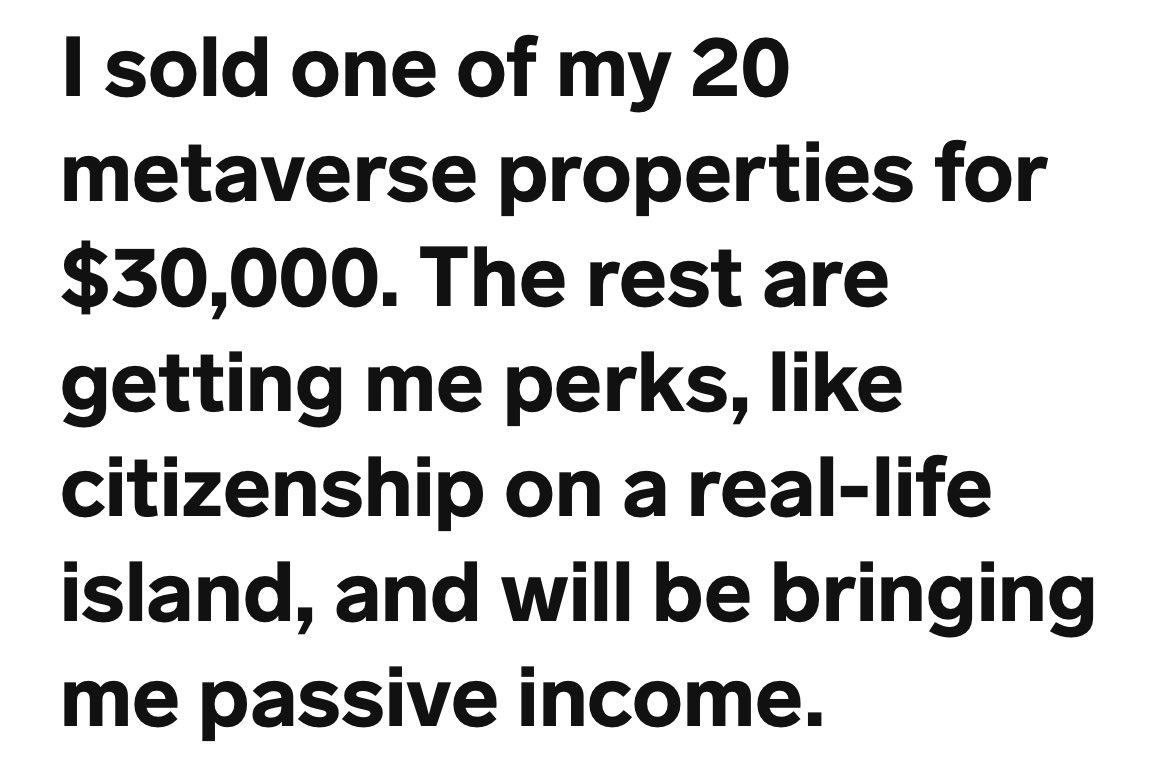 BYONDCPR's tweet photo. Full story by @BusinessInsider Our main reason why weβre building an ecosystem around our NFT to bring people value & get more utilities. #NFT #NFTCommunity #BYONDC #MetaverseNFT #MetaverseWorlds #income
ππ»ππ»FULL READππ»ππ»
https://t.co/guXGqD8aCF https://t.co/kpqzB8HSgI