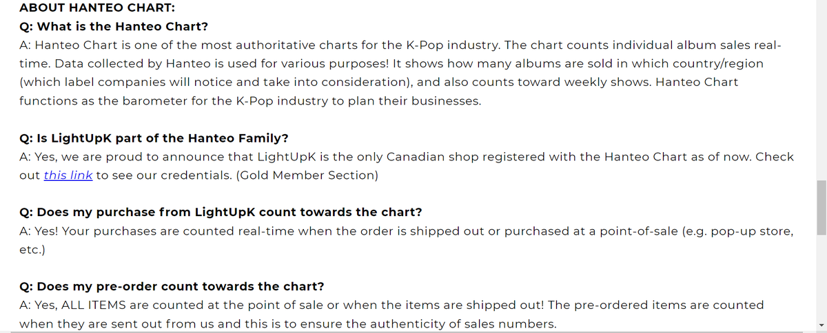 ATINYNORTH's tweet photo. Hi all, we wanted to quickly post something. We will be continuing to support @LightUpKShop. Their website clearly states that album sales count towards Canadian and US Charts. We will not believe anything that tarnishes their reputation without proof. https://t.co/5qE6jKUNug