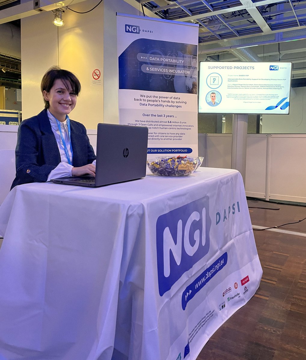 NGI_DAPSI's tweet photo. Bonjour #dataportability community!
We are very excited to be at @APIdaysGlobal Conference in Paris, at our Final Event!
Are you in Paris, too? Come and joins us👇
https://t.co/VOqSrTeaHu
P.S. Our session is starting at 14:50 CET🙌
See you! 💙 https://t.co/M1xjOIv8F4