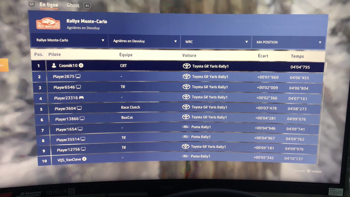 Nouveau record pour notre Cosmiik10 national 😉