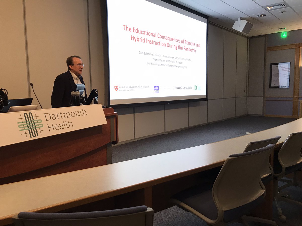 Dartmouth Pediatrics Department (@dartmouthpeds) on Twitter photo .<a href="/dartmouth/">Dartmouth š²</a> Economics Professor Douglas Staiger demonstrates the impact of district-level pandemic responses on academic achievement @chadkids #pediatricgrandrounds .<a href="/dartmouth/">Dartmouth š²</a> Economics Professor Douglas Staiger demonstrates the impact of district-level pandemic responses on academic achievement @chadkids #pediatricgrandrounds