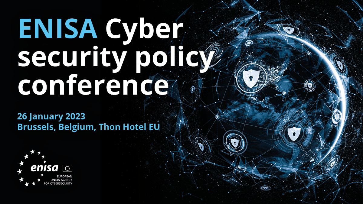 ✍️Save the date for #ENISA's 1st Cybersecurity Policy Conference

Agenda:
📌Development &amp; implementation challenges of EU #cybersecurity policy 
📌#NIS2 Directive &amp; Cyber Resilience Act
📌Coordinated Vulnerability Disclosure 

Information &amp; registration 👉europa.eu/!gFkgpk