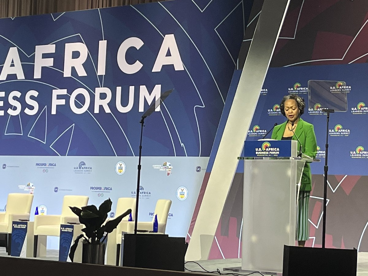 I was so honored to provide the opening remarks at the 2022 U.S-Africa Business Forum in Washington D.C. I look forward to a productive day of great dialogue that will help advance the U.S.-Africa business relationship.