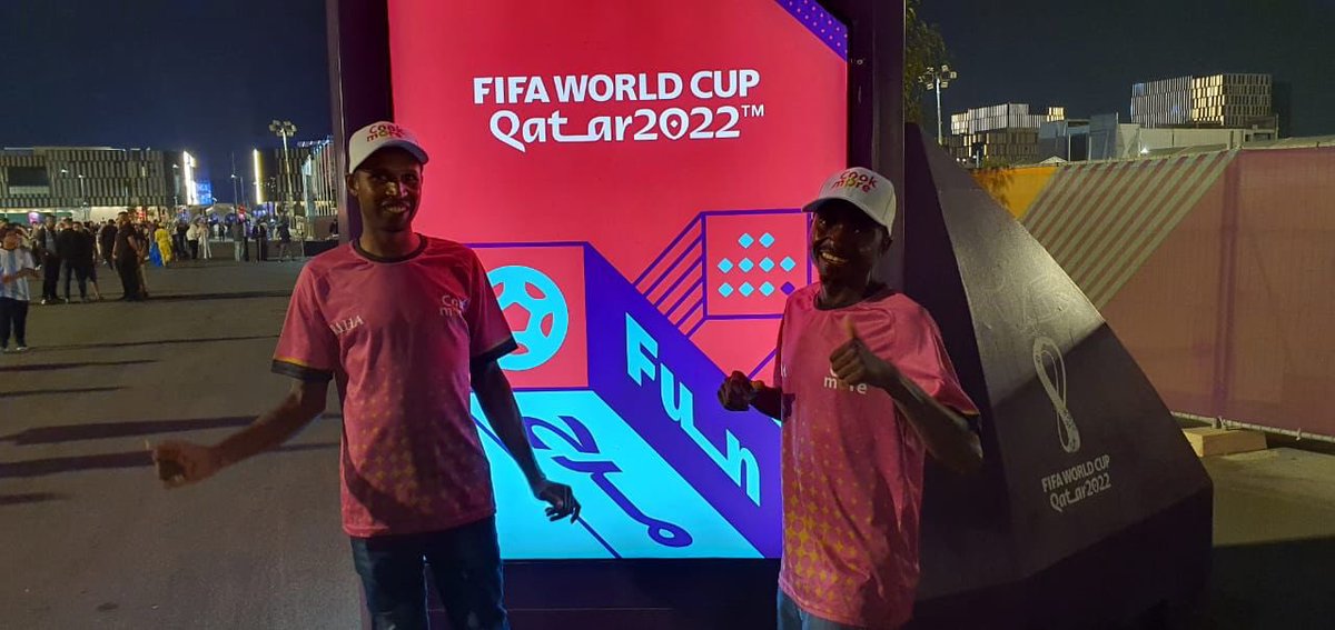 _MakdShelby's tweet photo. Guys you remember mafuta aya eCOOKMORE ainzi anoendesa ku Qatar😅😳

These are images of Winners last night before the Argentina vs Croatia game and they also get to watch the final.

#worldcupqatar2022 #worldcup20222
#qatarcookmore https://t.co/bCtVopBkTP