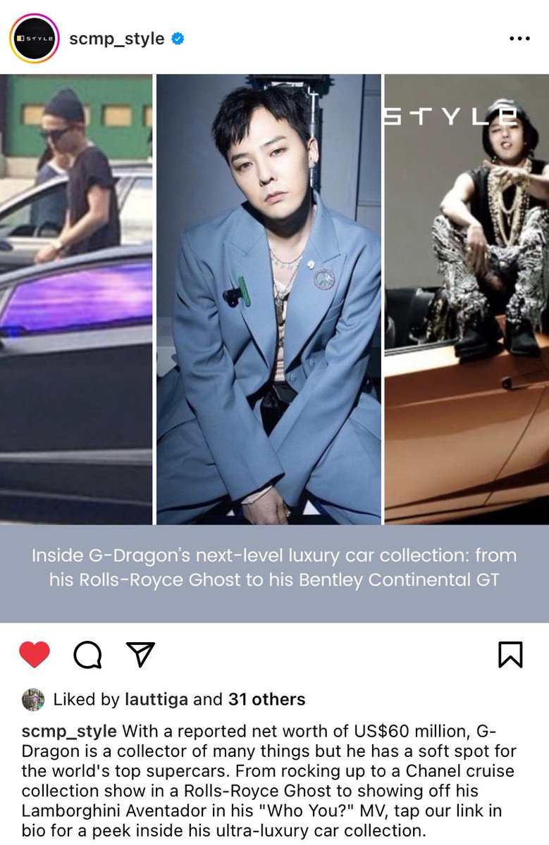 rosesNraspberry's tweet photo. GD now has a net worth of US$60 million?! No wonder we're not getting a comeback man's getting richer by the day 😭😂
#GDRAGON @IBGDRGN 

🔗https://t.co/ip3vnaY9mM https://t.co/oJaoJuCf5P