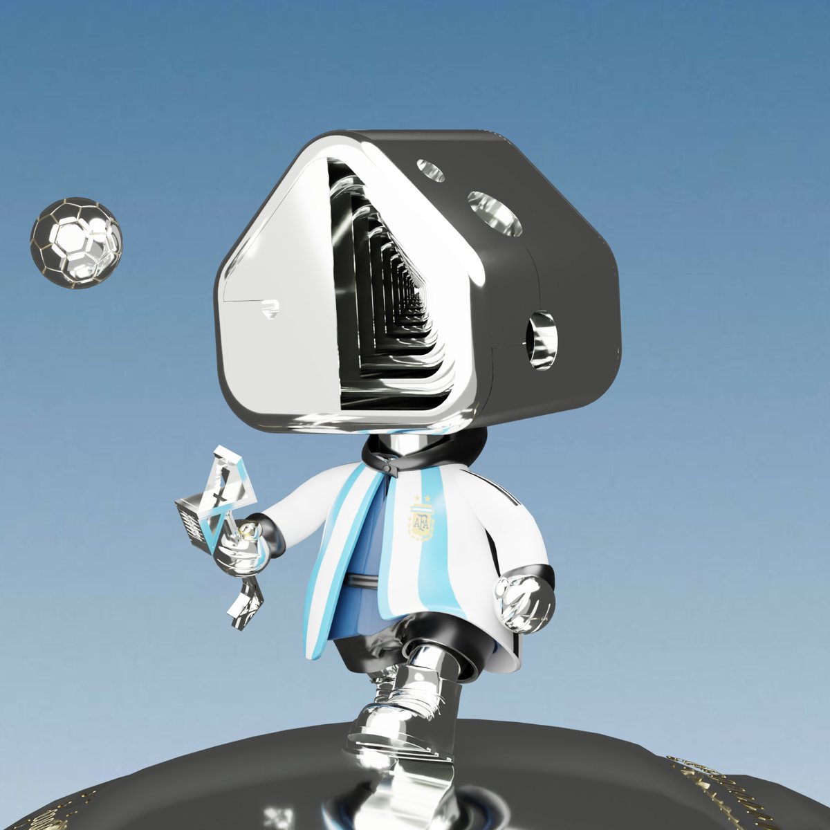 MemoticsNFT's tweet photo. Homies, are you ready to score a 1/1 World Cup Homie this weekend?⚽

🏆 Auction 🏆
Starting bid: 0.5 E
Time: 16/12/22 9pm to 17/12/22 9pm (GMT+8)
Link: TBA

Only top 3 bidders will win a personalised gold, silver or bronze Homie. 10% will go to charity 🤍

Sneak peek⬇️ https://t.co/gPHkOW5SFv