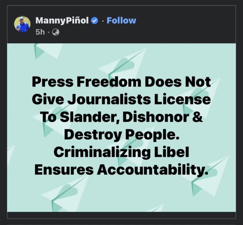 Responsible journalism.

Not absolute freedom to malign or destroy any individual or entity. 

Let libel remain as a criminal offense.