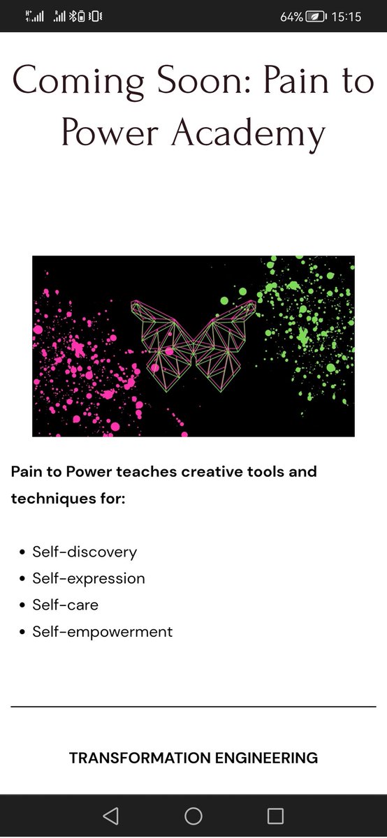 This is why I barely show up on spaces now - I'm building 💪💪💪

Stay tuned!

This is more than everything I've ever dared to believe I can do. Wish me luck! 💚💕🖤

#paintopoweracademy
#selfcare #selflove #WomenInNFTs  #NFTCommunity
