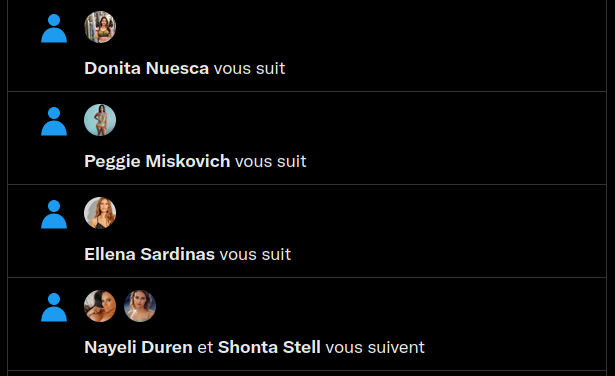 Patrickcm13's tweet photo. @DLetaquin moi j'ai plein de hot babes qui se mettent à me suivre.
Si c'est pas des bots j'ai peut-être une chance ;) https://t.co/rF8CZa9NPK