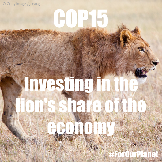 Fact 1🌾More than 1/2 of the 🌎economy depends on nature
Fact 2💶The 🇪🇺 alone could gain €1.8 trillion from restoring its ecosystems
Fact 3🎯Much of #COP15 has been about funding While those calls are legitimate, they should be met with equal ambition on targets!

#ForOurPlanet
