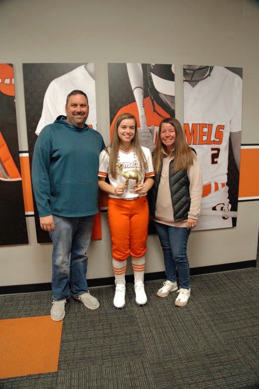 I’m excited to announce that I’ll be continuing my academic/athletic career playing D1 softball at Campbell University! Thank you to my family, coaches &amp; teammates for all your love &amp; support! Thanks Coach Prater, Coach Hill &amp; Coach Arevalo for this opportunity! Roll Humps!🧡🖤🐪