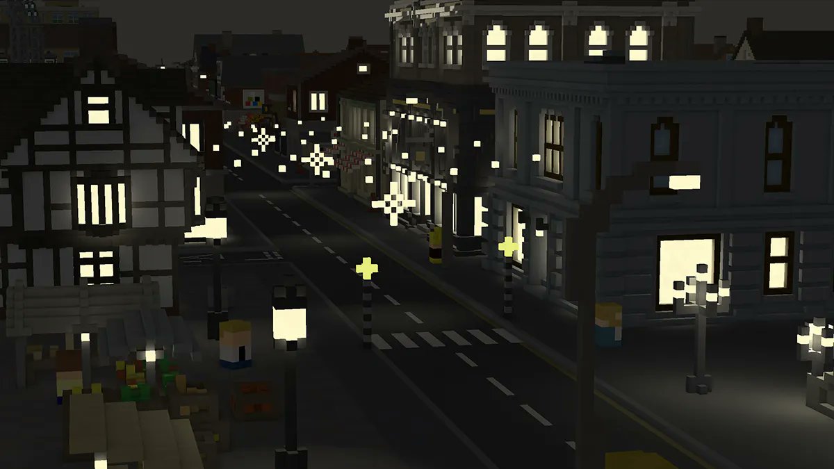 anothergame_'s tweet photo. December in Football town. :)
#screenshot #voxel https://t.co/rxN1S2adca