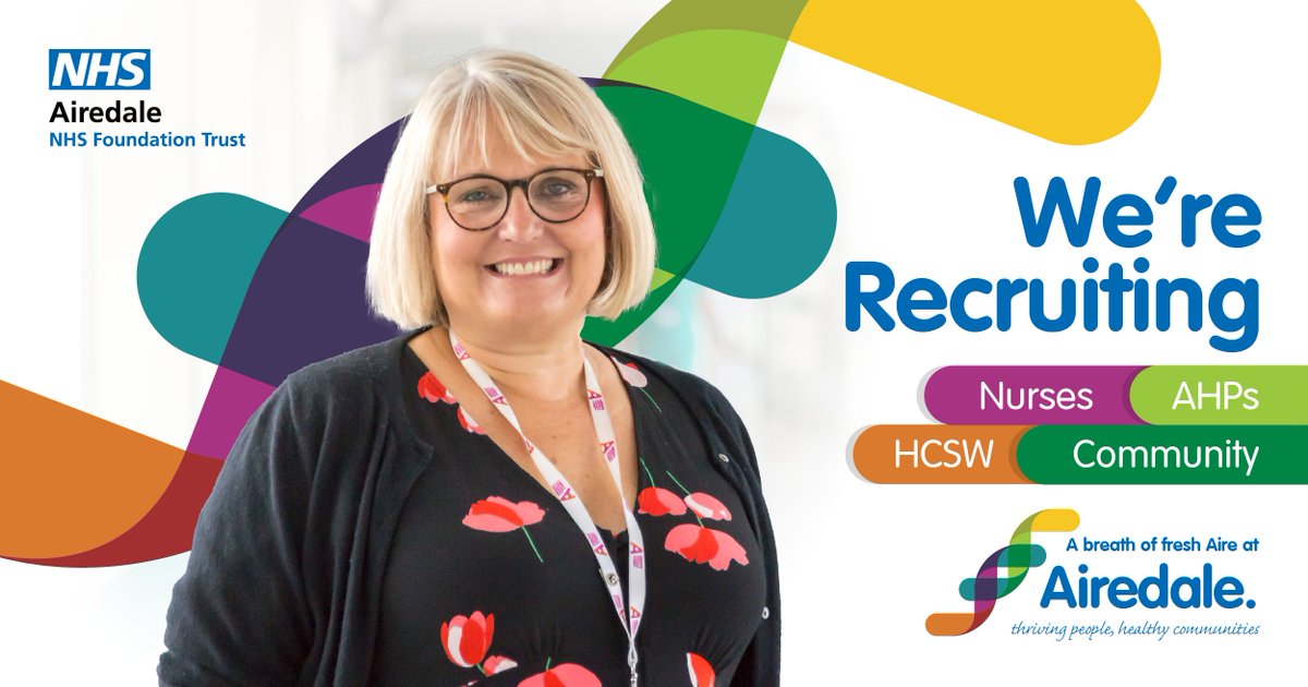 Can you help us provide high-quality, personalised care for over 200,000 people from a 700-square-mile area spanning Yorkshire and Lancashire?

See what we can offer you and join <a href="/AiredaleNHSFT/">Airedale Hospital</a>  ➡️ just-r.com/enquire/aireda…