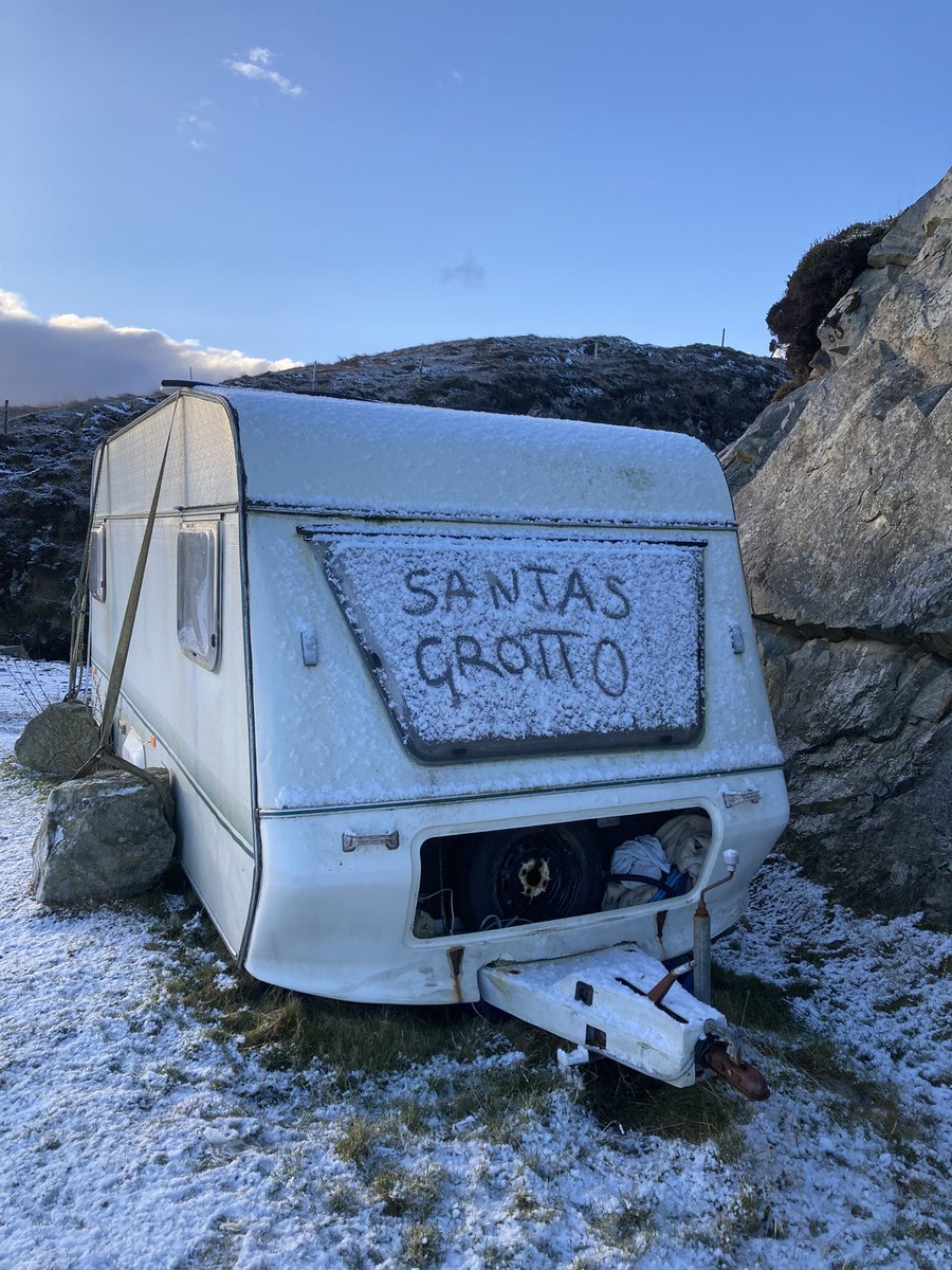 Things have gone downhill in Lapland.