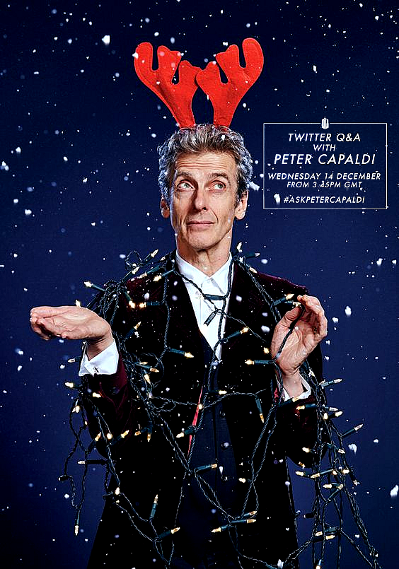 brinatello's tweet photo. The #AskPeterCapaldi Q&A session from the #DoctorWho official account @bbcdoctorwho on December 14, 2016. The first one they made and the second was my own design. I made it because I was sharing the news to help promote. I could tell #PeterCapaldi enjoyed every minute of it. π https://t.co/Ocg63RDTWg