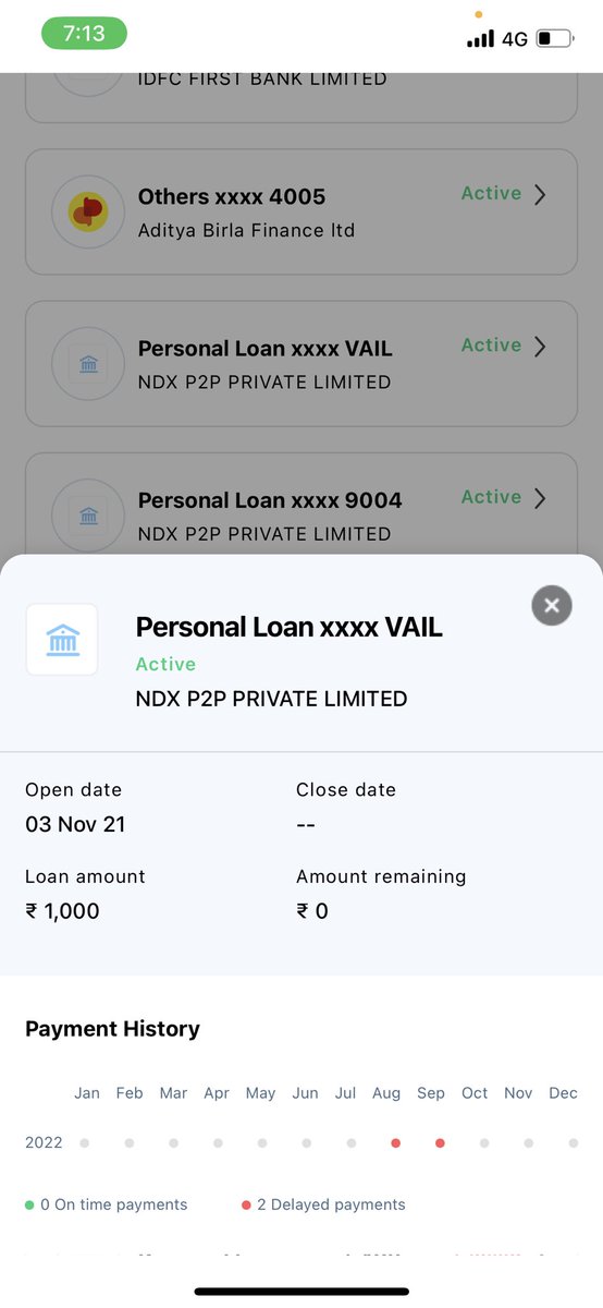 AchyuthPothuga3's tweet photo. @LiquiLoans  I haven’t opened any personal loan accounts in your sector but in the @Experian_US , @CIRF_HIGHRANK and @Equifax it’s showing two personal loans accounts which are opened on Nov 2021, which I don’t even know, please @LiquiLoans resolve this issue and  close it ASAP. https://t.co/CT5MGORo4Z