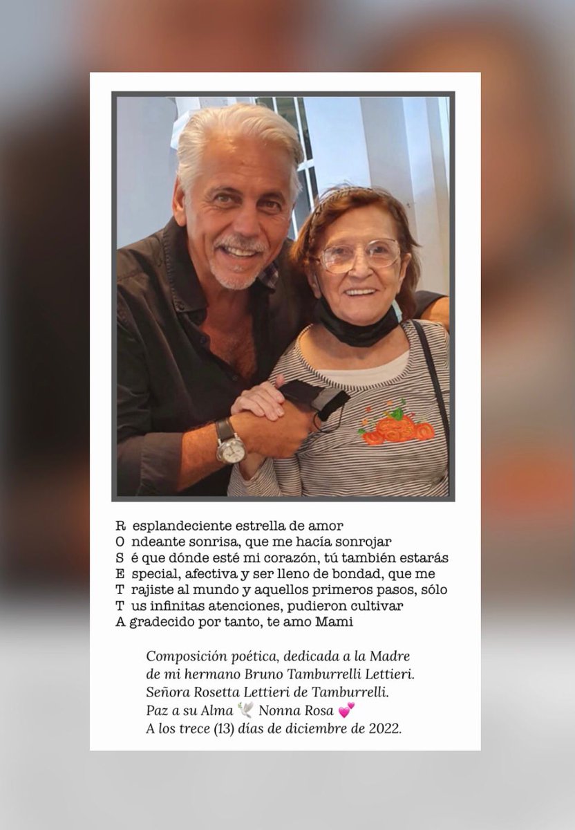 Te quiero mucho ,descansa en paz y dios te tenga en la gloria !